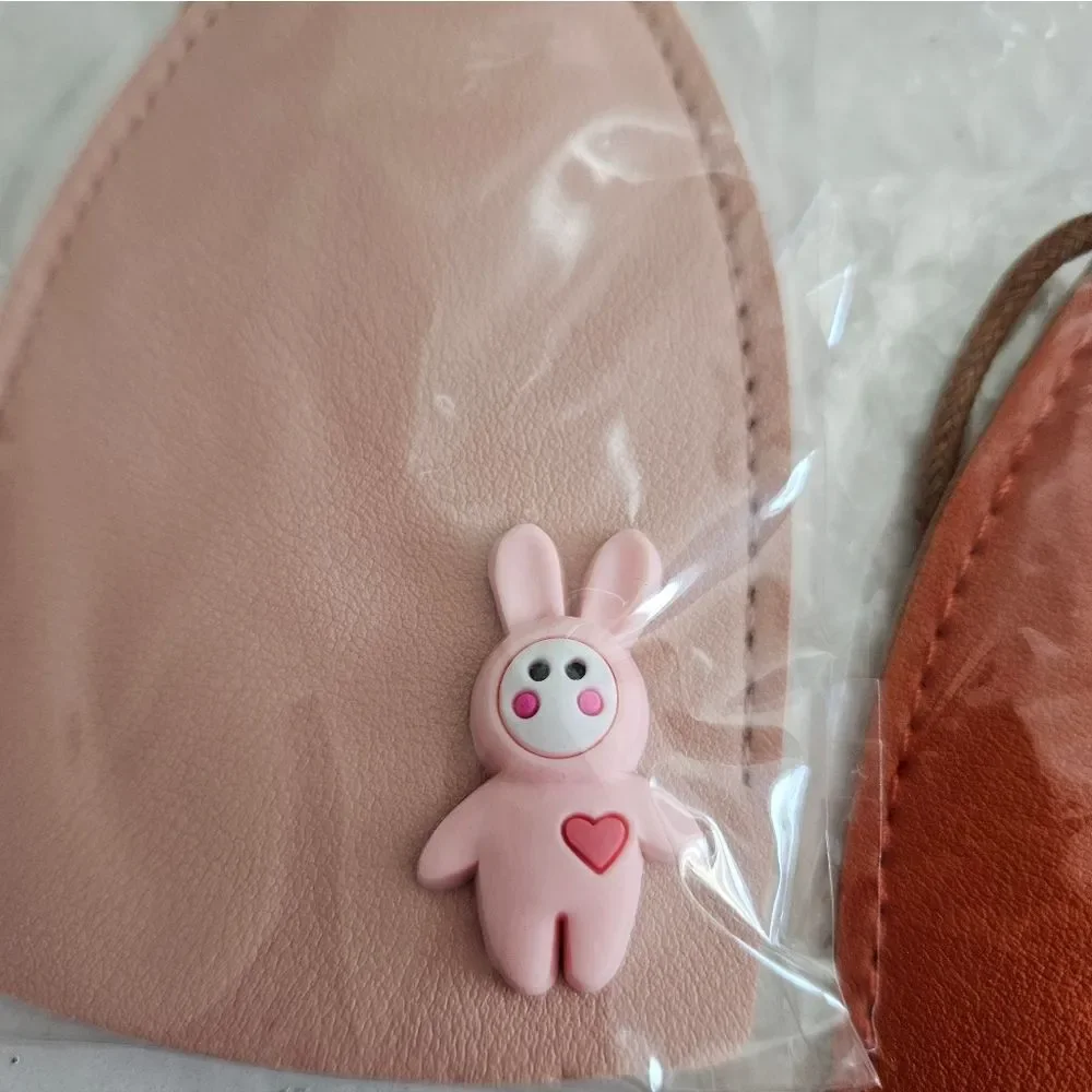 Colorful Bunny Key Wallet Set Of 4